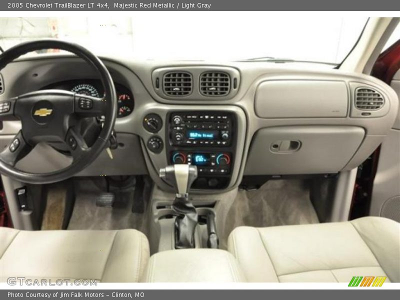Majestic Red Metallic / Light Gray 2005 Chevrolet TrailBlazer LT 4x4