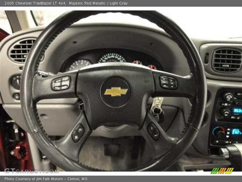 Majestic Red Metallic / Light Gray 2005 Chevrolet TrailBlazer LT 4x4