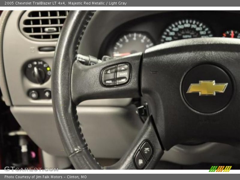 Majestic Red Metallic / Light Gray 2005 Chevrolet TrailBlazer LT 4x4