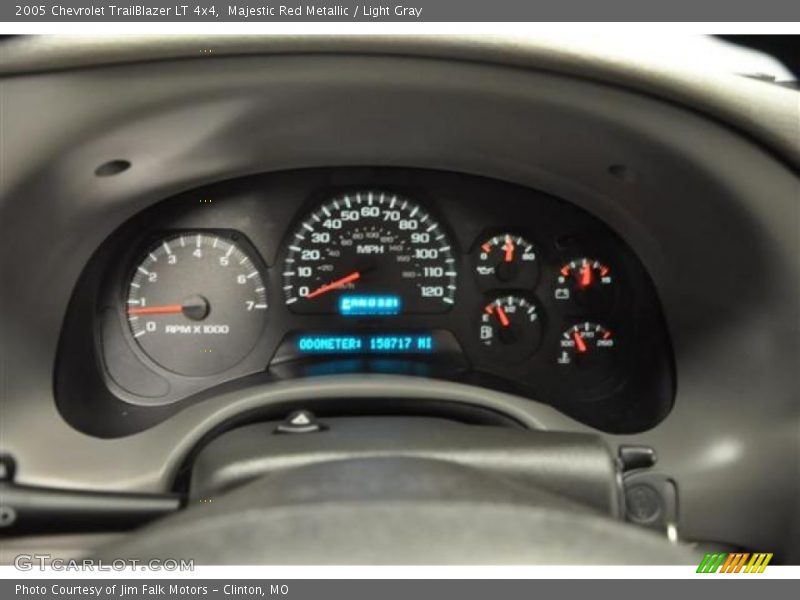 Majestic Red Metallic / Light Gray 2005 Chevrolet TrailBlazer LT 4x4