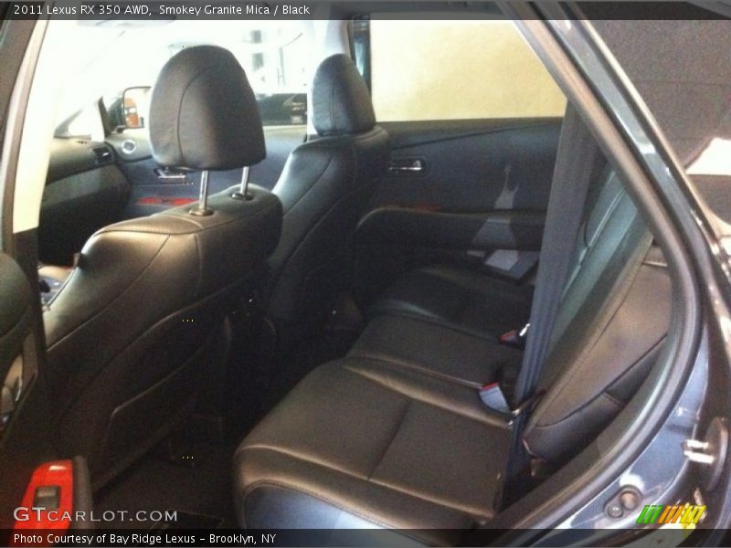 Smokey Granite Mica / Black 2011 Lexus RX 350 AWD