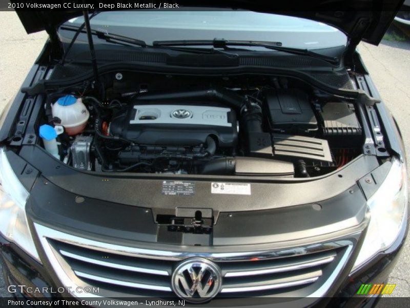 Deep Black Metallic / Black 2010 Volkswagen CC Luxury