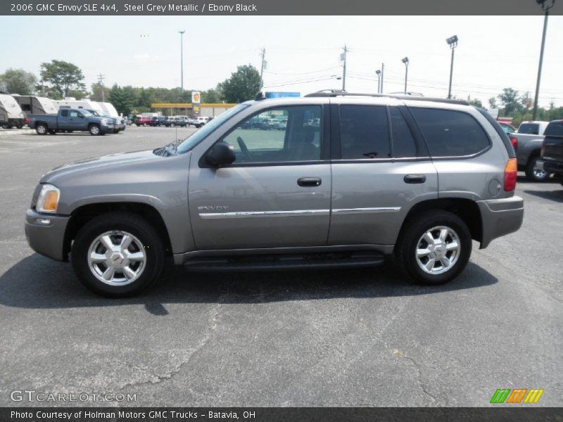 Steel Grey Metallic / Ebony Black 2006 GMC Envoy SLE 4x4