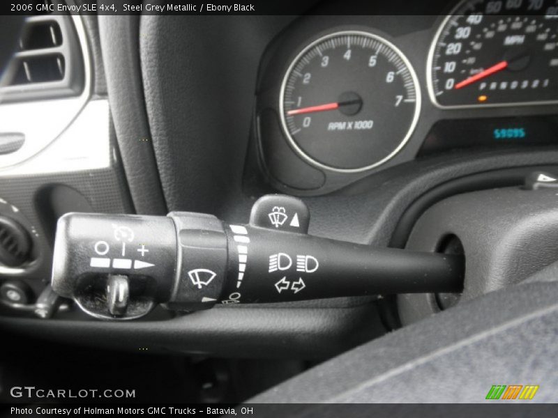 Steel Grey Metallic / Ebony Black 2006 GMC Envoy SLE 4x4