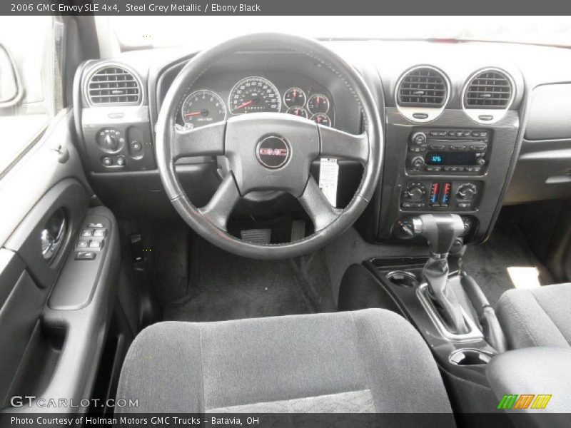 Steel Grey Metallic / Ebony Black 2006 GMC Envoy SLE 4x4