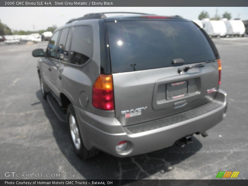Steel Grey Metallic / Ebony Black 2006 GMC Envoy SLE 4x4