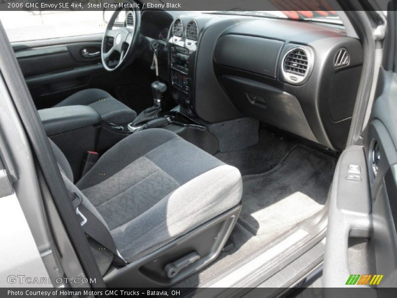 Steel Grey Metallic / Ebony Black 2006 GMC Envoy SLE 4x4