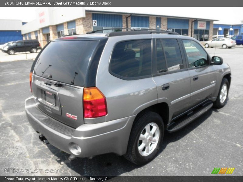 Steel Grey Metallic / Ebony Black 2006 GMC Envoy SLE 4x4