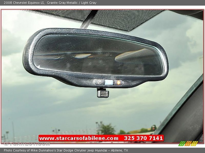 Granite Gray Metallic / Light Gray 2008 Chevrolet Equinox LS