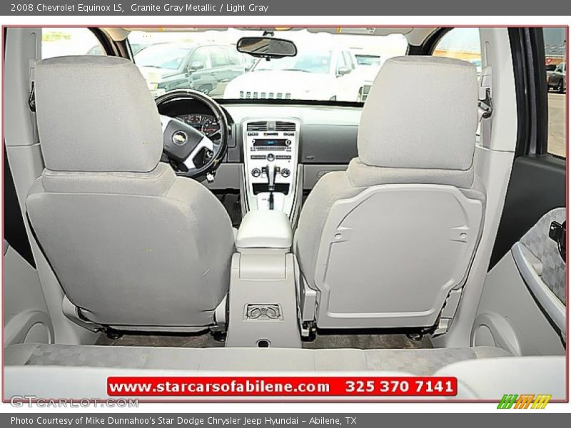 Granite Gray Metallic / Light Gray 2008 Chevrolet Equinox LS