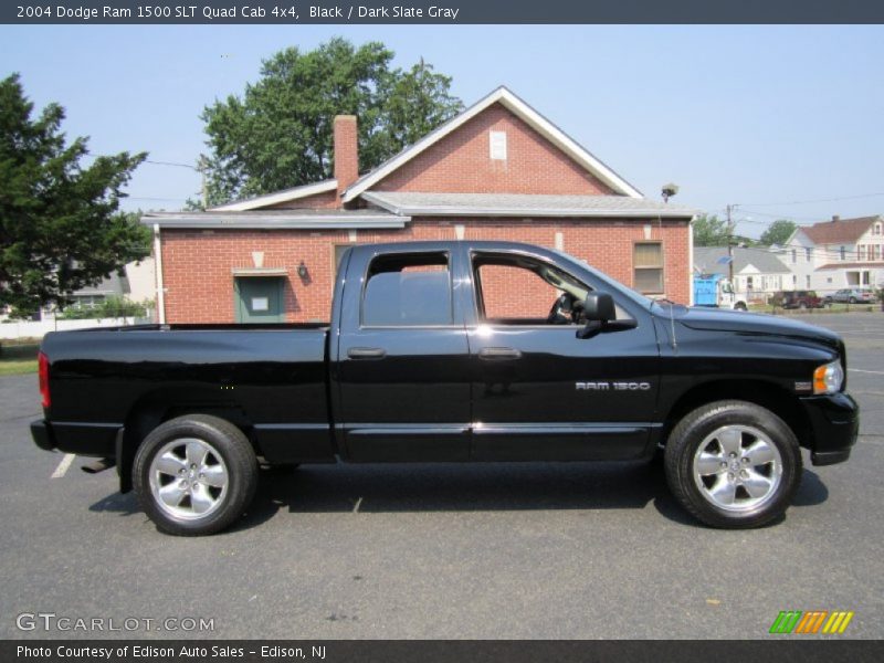 Black / Dark Slate Gray 2004 Dodge Ram 1500 SLT Quad Cab 4x4