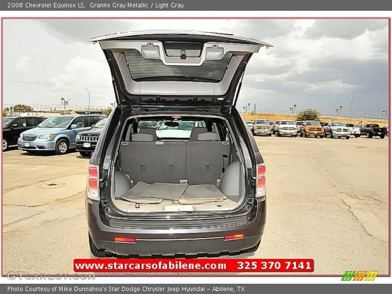 Granite Gray Metallic / Light Gray 2008 Chevrolet Equinox LS