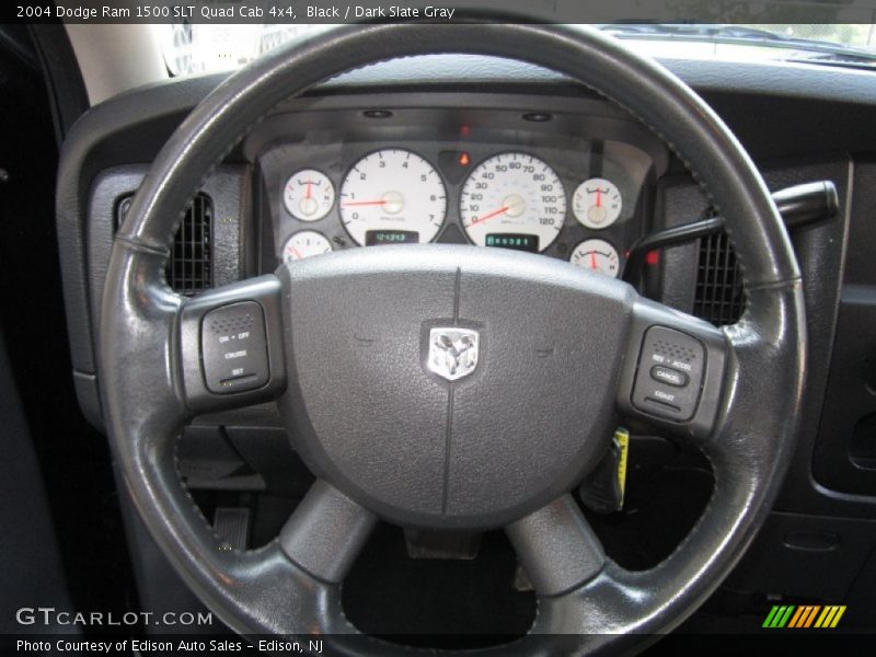 Black / Dark Slate Gray 2004 Dodge Ram 1500 SLT Quad Cab 4x4