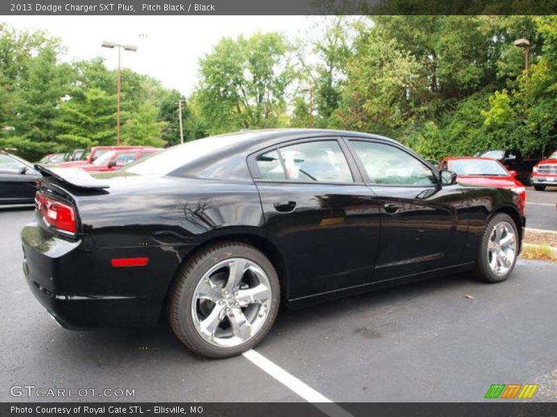 Pitch Black / Black 2013 Dodge Charger SXT Plus