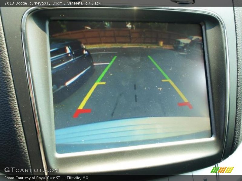 Bright Silver Metallic / Black 2013 Dodge Journey SXT