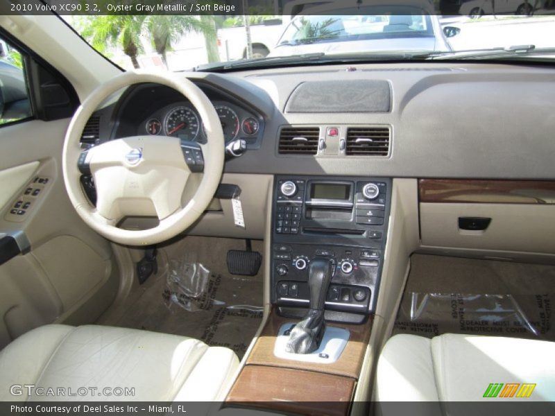 Oyster Gray Metallic / Soft Beige 2010 Volvo XC90 3.2