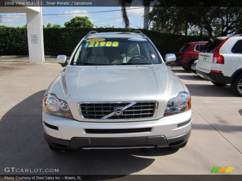 Silver Metallic / Sandstone 2008 Volvo XC90 3.2