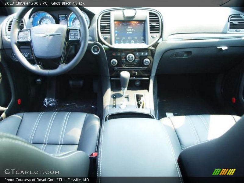 Gloss Black / Black 2013 Chrysler 300 S V8