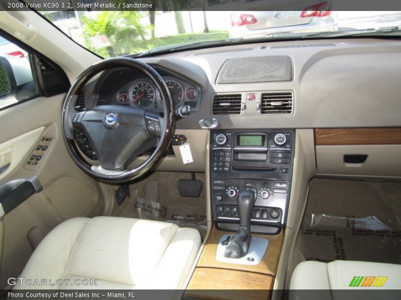 Silver Metallic / Sandstone 2008 Volvo XC90 3.2