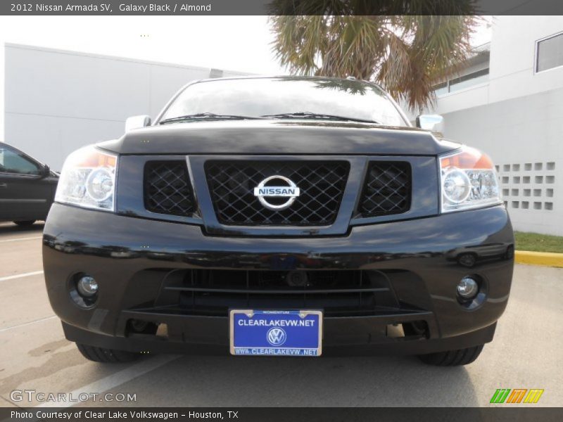 Galaxy Black / Almond 2012 Nissan Armada SV