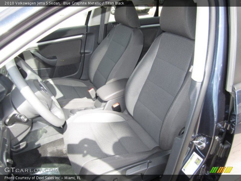 Blue Graphite Metallic / Titan Black 2010 Volkswagen Jetta S Sedan