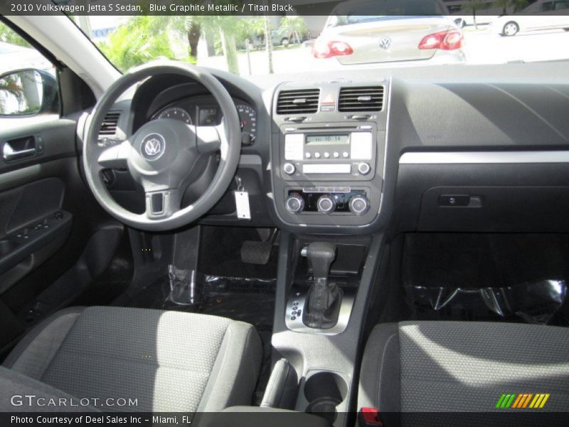 Blue Graphite Metallic / Titan Black 2010 Volkswagen Jetta S Sedan