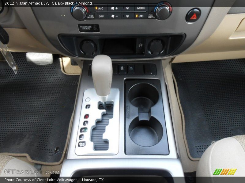 Galaxy Black / Almond 2012 Nissan Armada SV