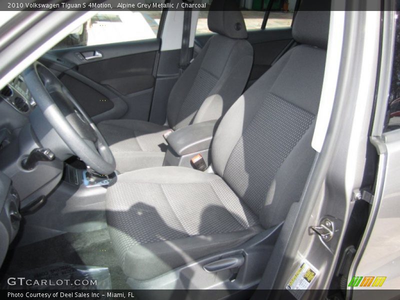Alpine Grey Metallic / Charcoal 2010 Volkswagen Tiguan S 4Motion