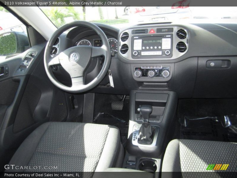 Alpine Grey Metallic / Charcoal 2010 Volkswagen Tiguan S 4Motion