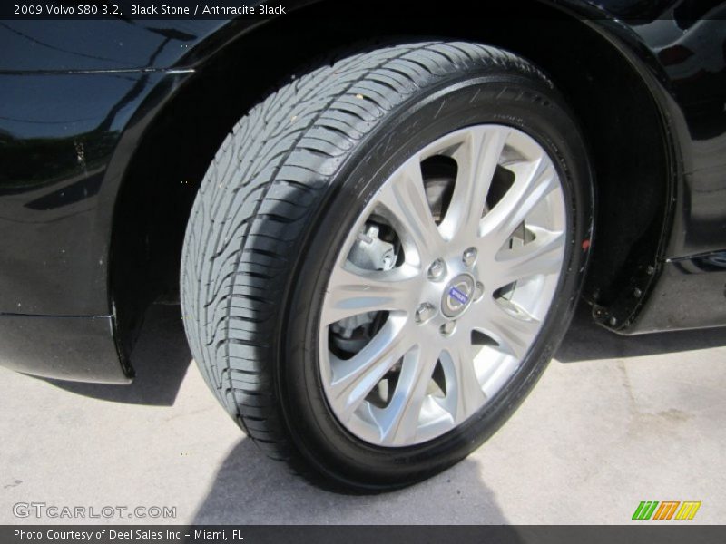 Black Stone / Anthracite Black 2009 Volvo S80 3.2
