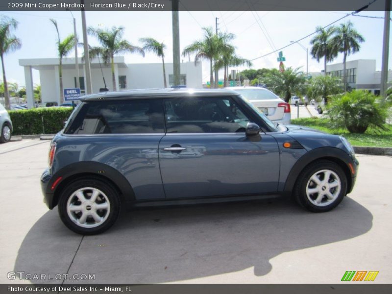 Horizon Blue / Black/Grey 2009 Mini Cooper Hardtop