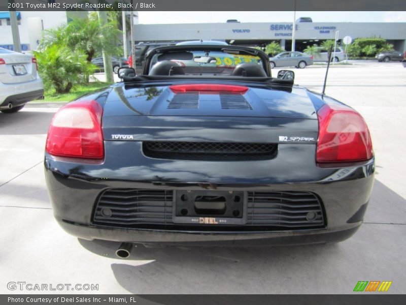 Black / Black 2001 Toyota MR2 Spyder Roadster
