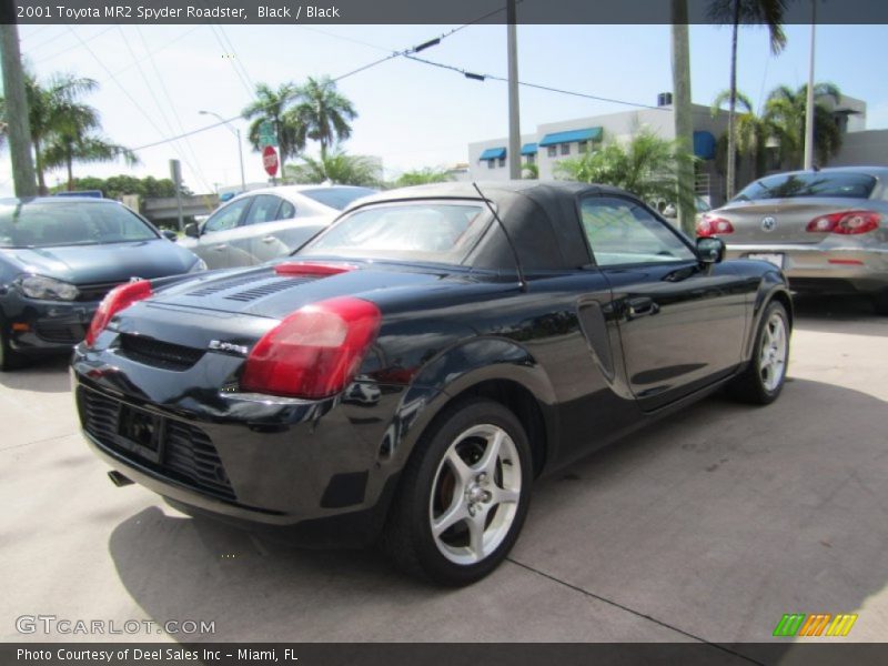 Black / Black 2001 Toyota MR2 Spyder Roadster