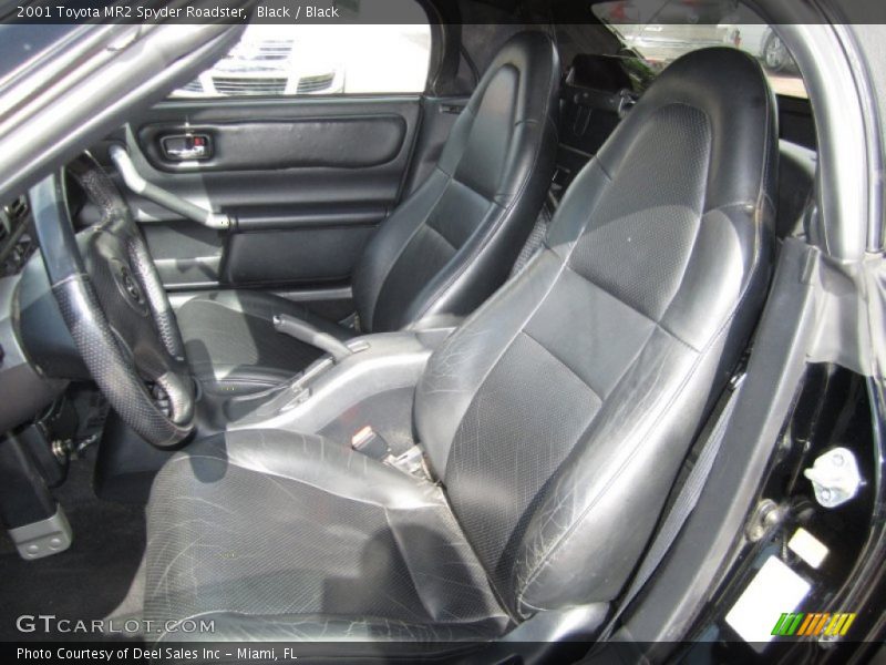 Black / Black 2001 Toyota MR2 Spyder Roadster