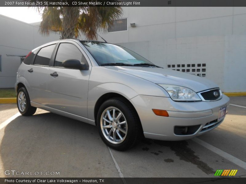CD Silver Metallic / Charcoal/Light Flint 2007 Ford Focus ZX5 SE Hatchback