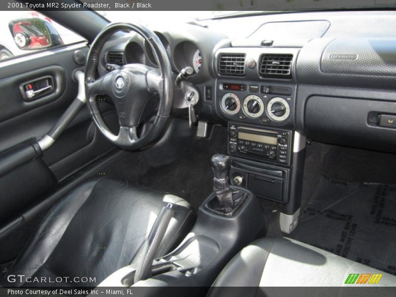 Black / Black 2001 Toyota MR2 Spyder Roadster