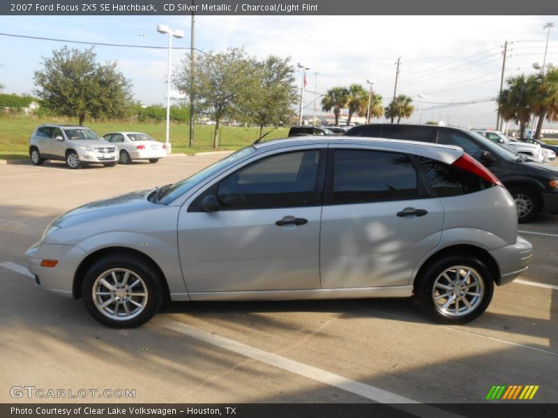 CD Silver Metallic / Charcoal/Light Flint 2007 Ford Focus ZX5 SE Hatchback