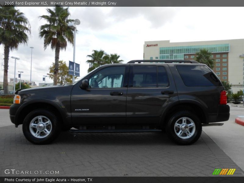 Mineral Grey Metallic / Midnight Grey 2005 Ford Explorer XLS