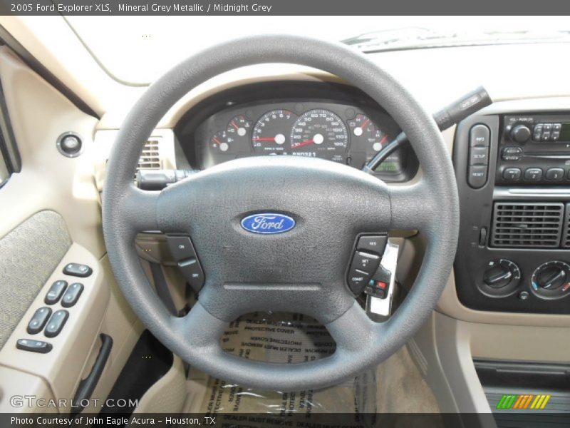 Mineral Grey Metallic / Midnight Grey 2005 Ford Explorer XLS