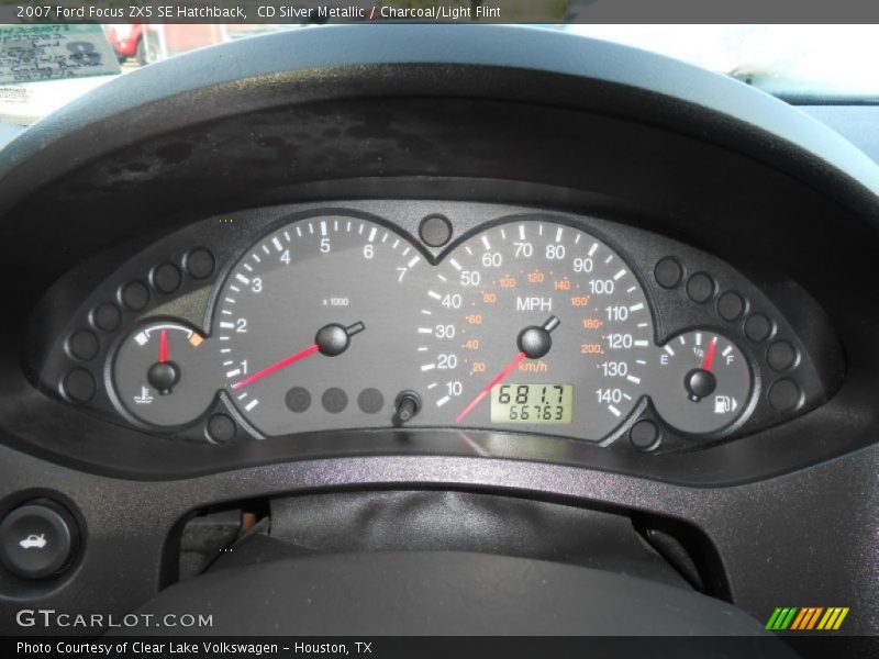 CD Silver Metallic / Charcoal/Light Flint 2007 Ford Focus ZX5 SE Hatchback