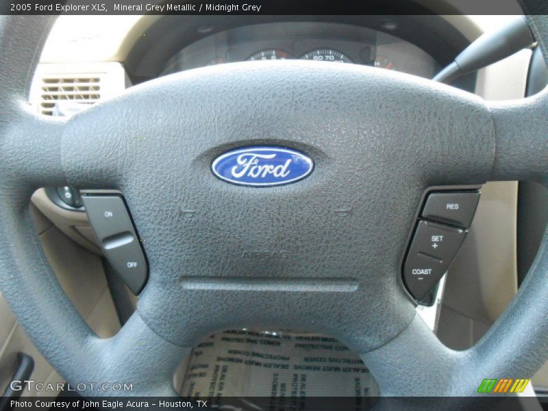 Mineral Grey Metallic / Midnight Grey 2005 Ford Explorer XLS