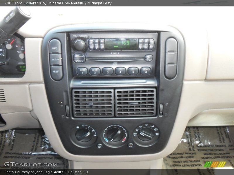 Mineral Grey Metallic / Midnight Grey 2005 Ford Explorer XLS