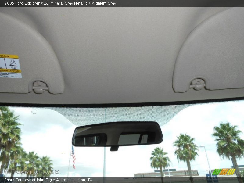 Mineral Grey Metallic / Midnight Grey 2005 Ford Explorer XLS