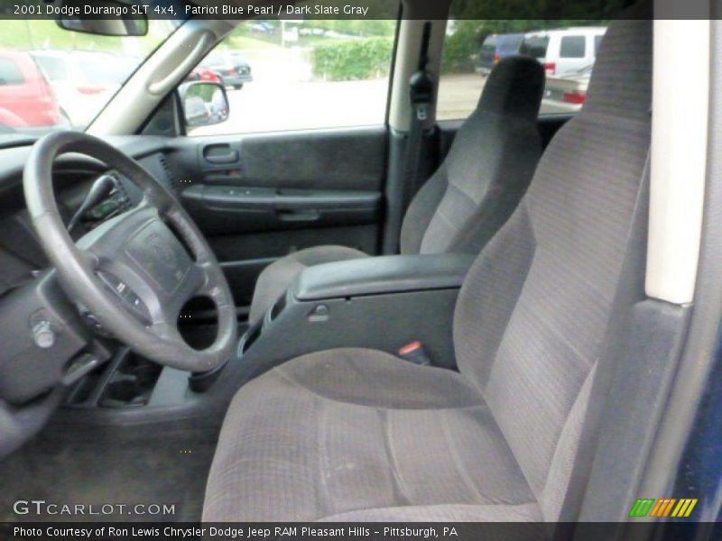 Patriot Blue Pearl / Dark Slate Gray 2001 Dodge Durango SLT 4x4