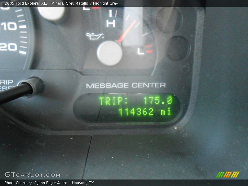 Mineral Grey Metallic / Midnight Grey 2005 Ford Explorer XLS