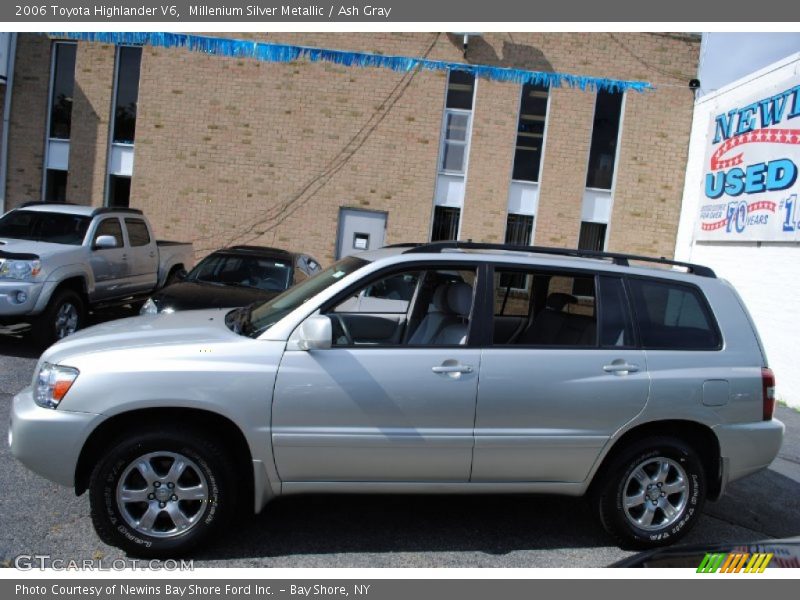 Millenium Silver Metallic / Ash Gray 2006 Toyota Highlander V6