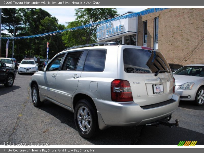 Millenium Silver Metallic / Ash Gray 2006 Toyota Highlander V6