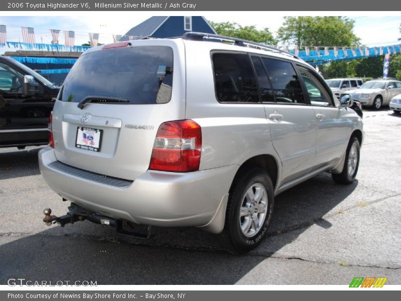 Millenium Silver Metallic / Ash Gray 2006 Toyota Highlander V6