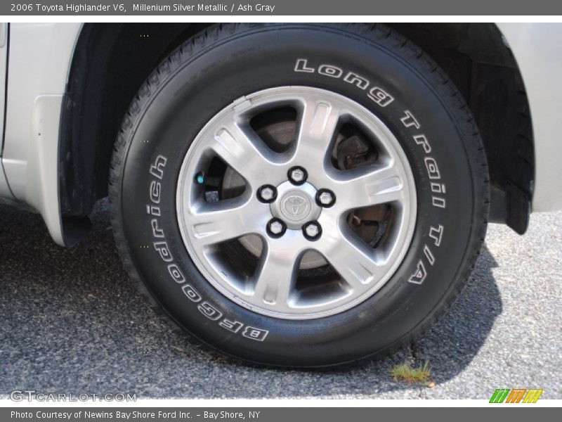 Millenium Silver Metallic / Ash Gray 2006 Toyota Highlander V6