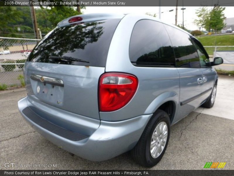 Butane Blue Pearl / Medium Slate Gray 2006 Chrysler Town & Country